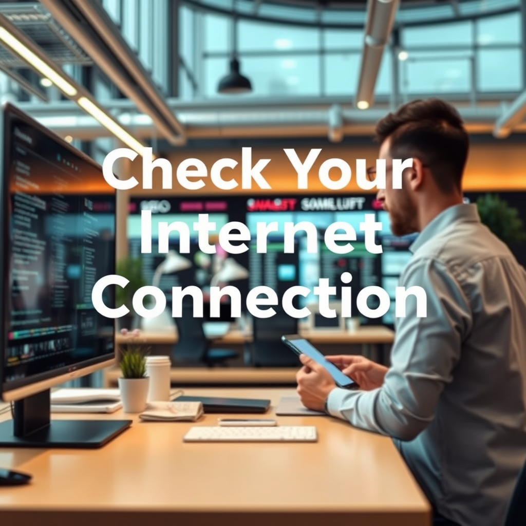 Check Your Internet Connection - can't download apps on samsung tv