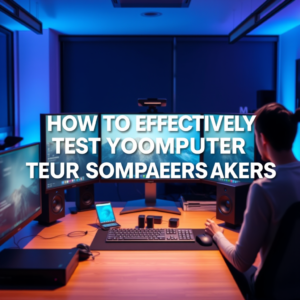 How to Effectively Test Your Computer Speakers - TechyConcepts