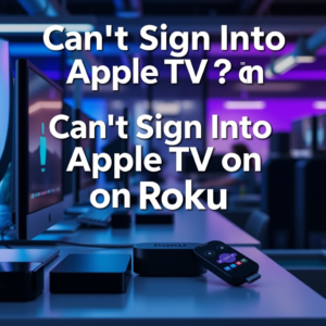 No Roku Sign Can't Sign Into Apple TV on Roku? Here’s How to Fix It - TechyConcepts
