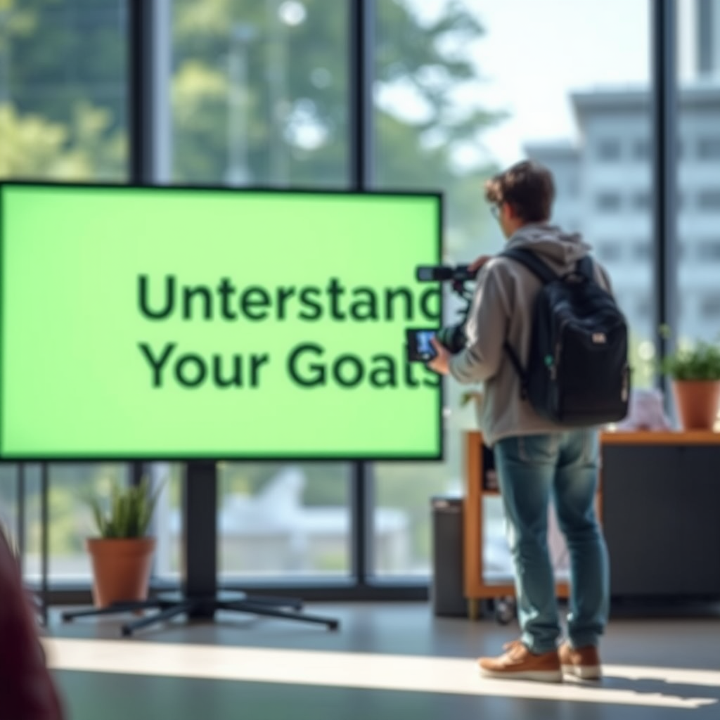 Understanding Your Goals - how can i get a commercial on tv
