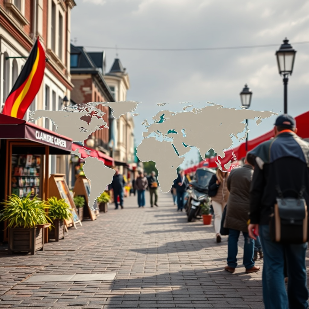 Global Distribution of German Speakers - how many german speakers in the world