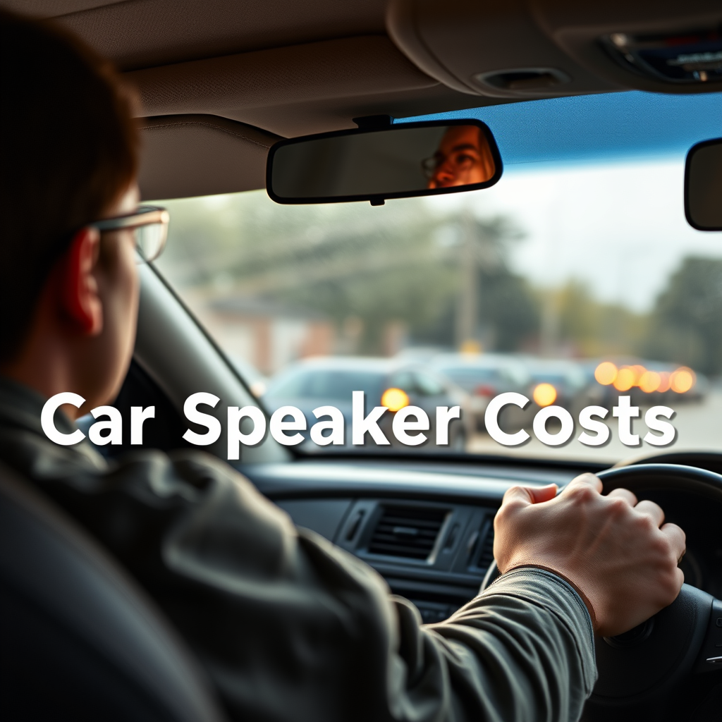 Understanding Car Speaker Costs - how much to replace car speakers