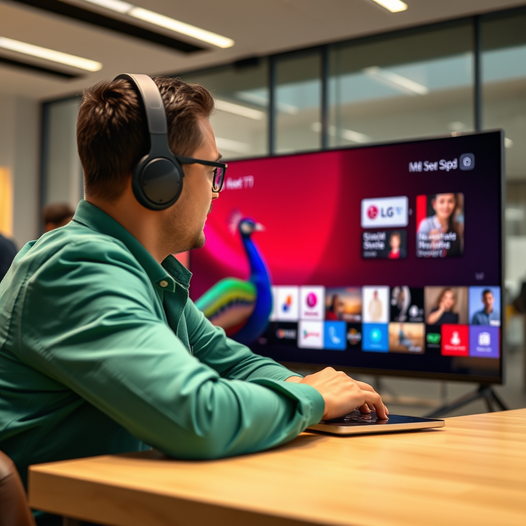 Accessing the LG Content Store - how to add peacock app to lg smart tv