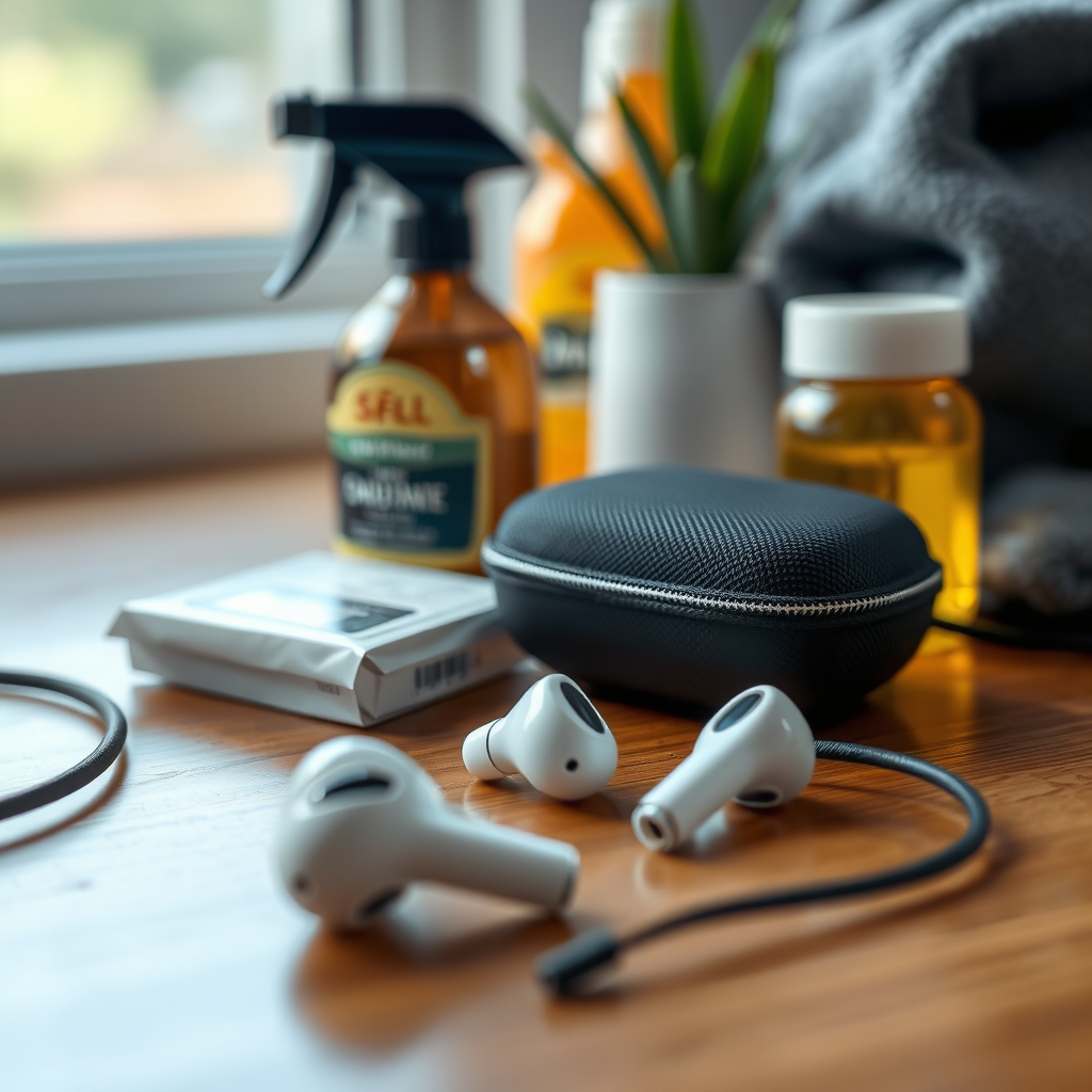 Gather Necessary Cleaning Supplies - how to clean bose qc earbuds