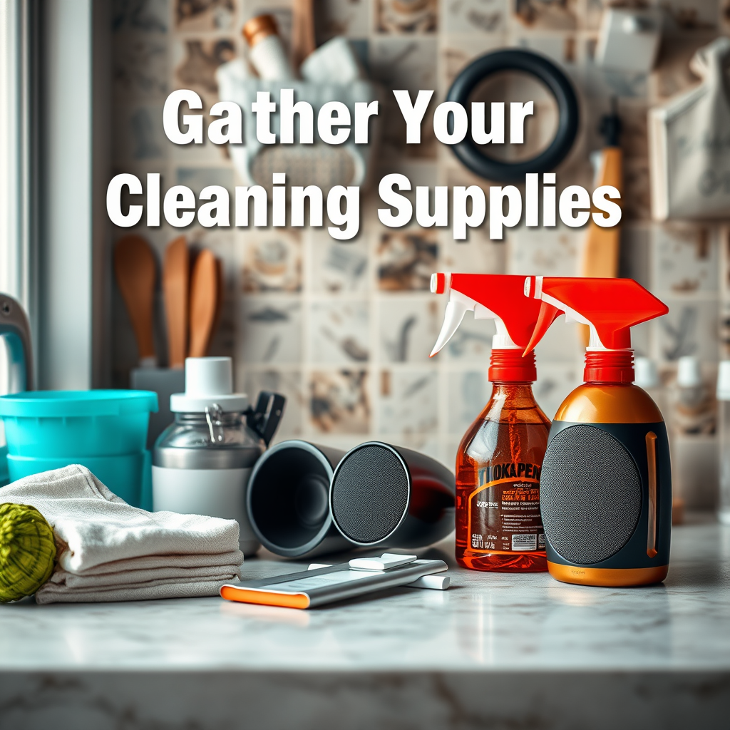Gather Your Cleaning Supplies - how to clean iphone speakers