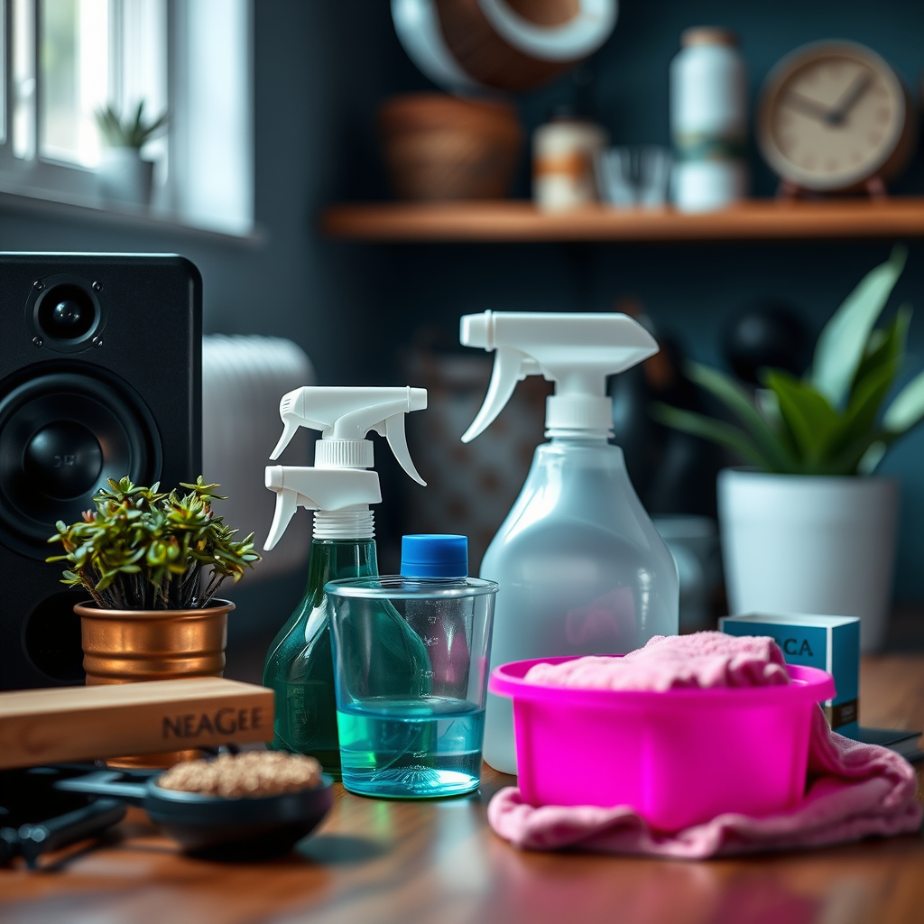 Gather Your Cleaning Supplies - how to clean mac speakers