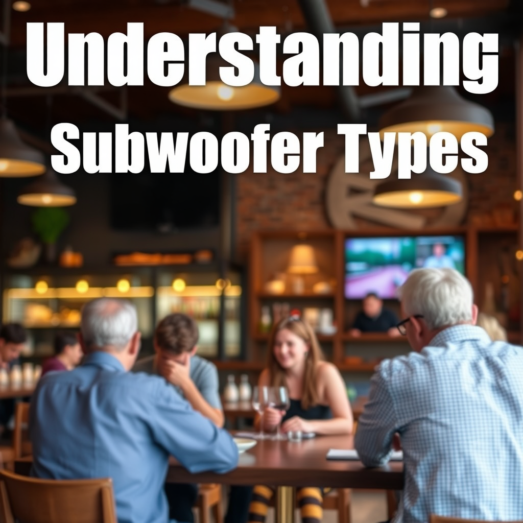 Understanding Subwoofer Types - how to connect a subwoofer to soundbar