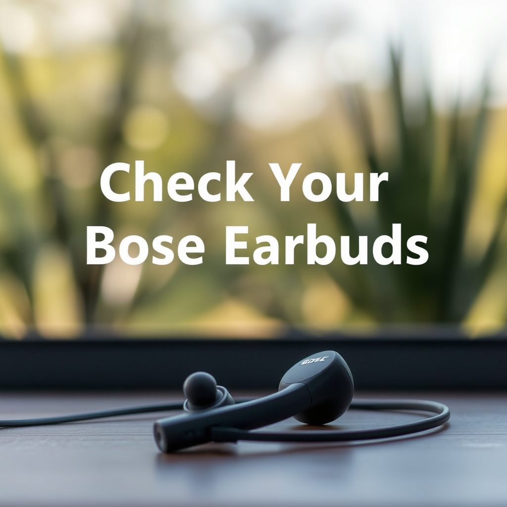 Check Your Bose Earbuds - how to connect bose earbuds to mac