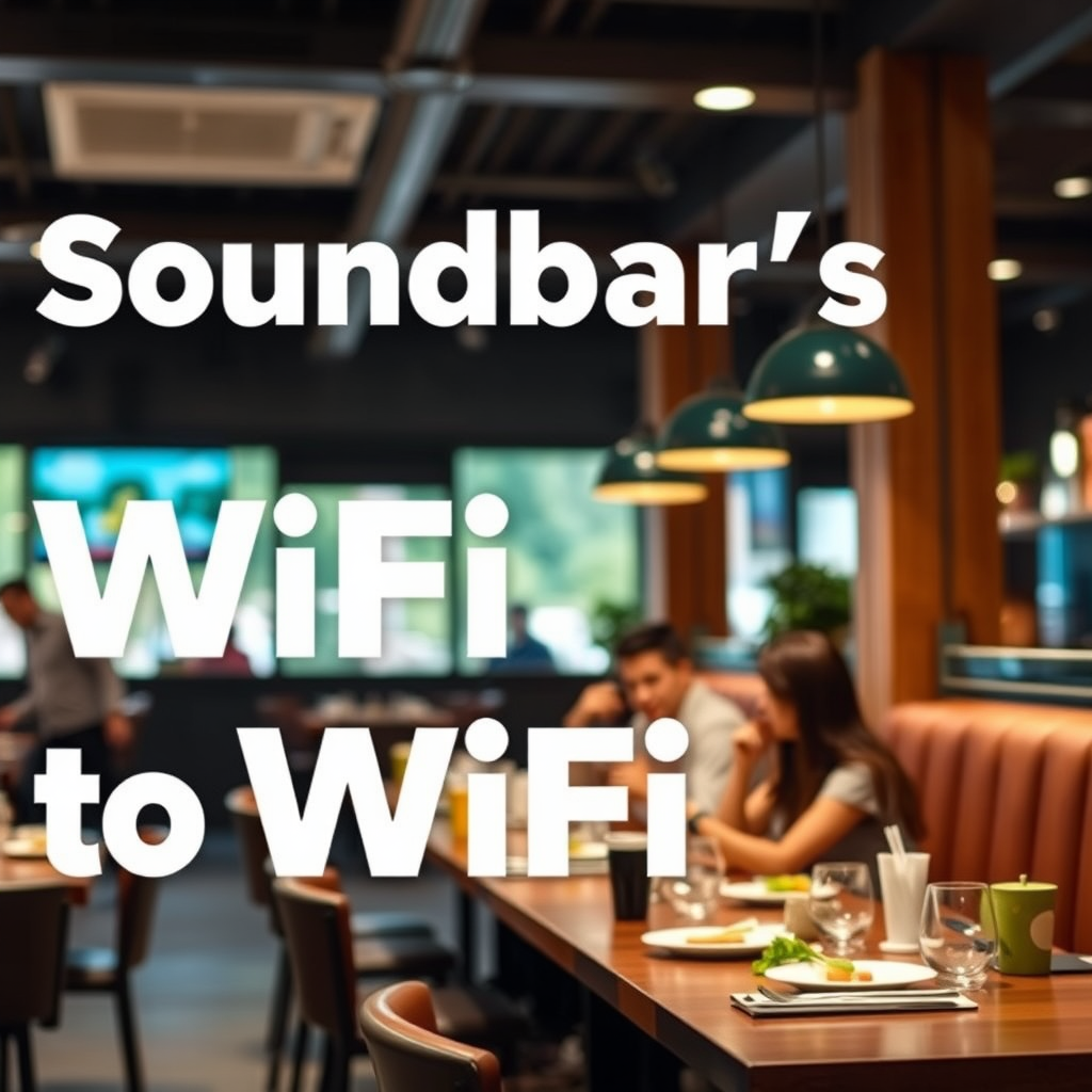 Understanding Your Samsung Soundbar's WiFi Capabilities - how to connect samsung soundbar to wifi