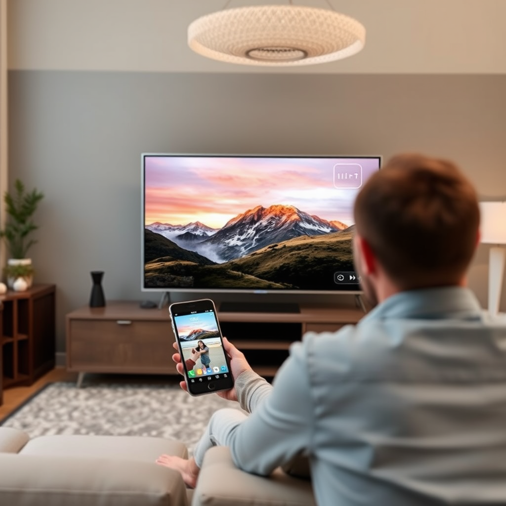 Use a Mobile App - how to connect smart tv to wifi without remote