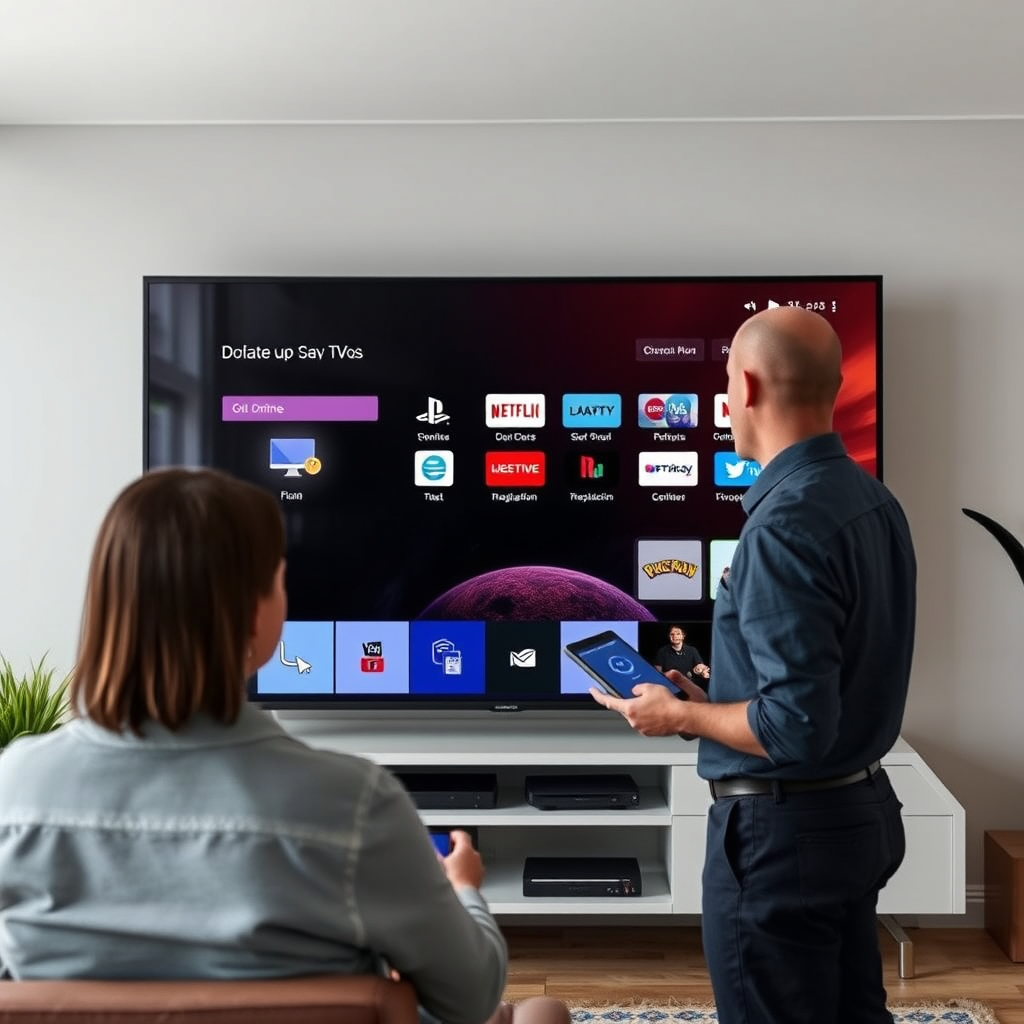 Navigating to the Smart TV Home Screen - how to delete apps from vizio smart tv