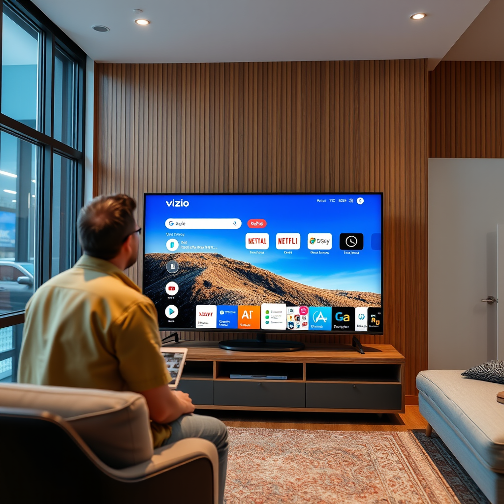 Accessing the Smart TV Home Screen - how to delete apps on vizio smart tv