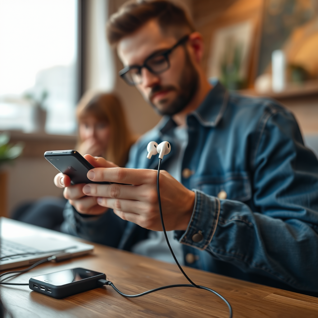 Check the Charging Cable and Adapter - how to fix bluetooth earbuds not charging