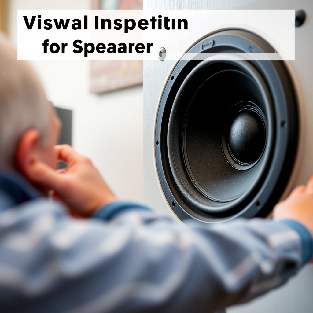 Visual Inspection of Speakers - how to know if speakers are blown