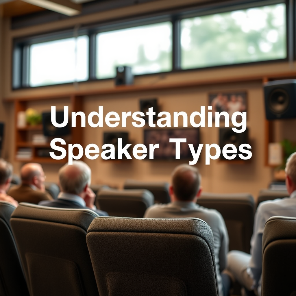 Understanding Speaker Types - how to replace speakers