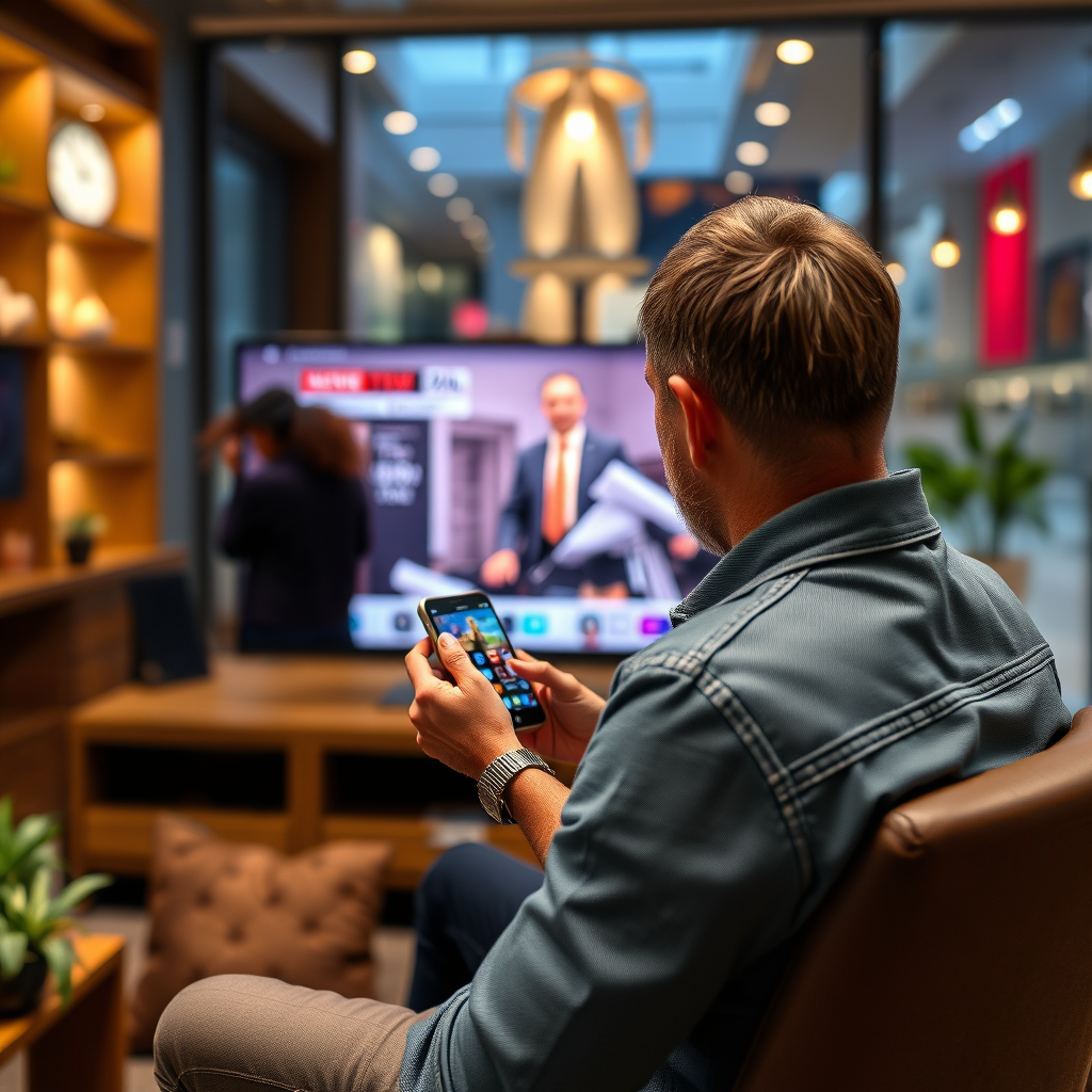 Accessing Built-In Apps - how to watch local news on smart tv