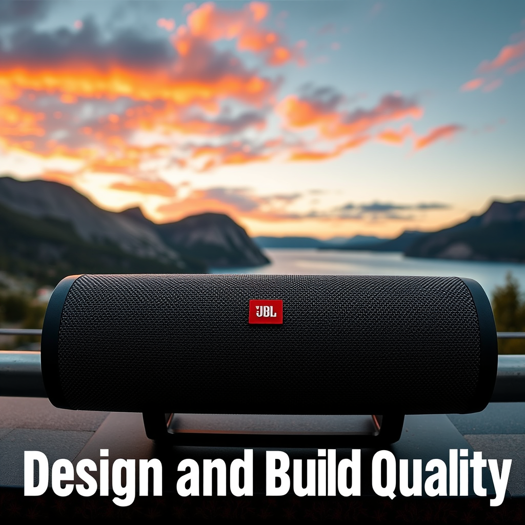 Design and Build Quality - jbl speaker flip 5 vs flip 6