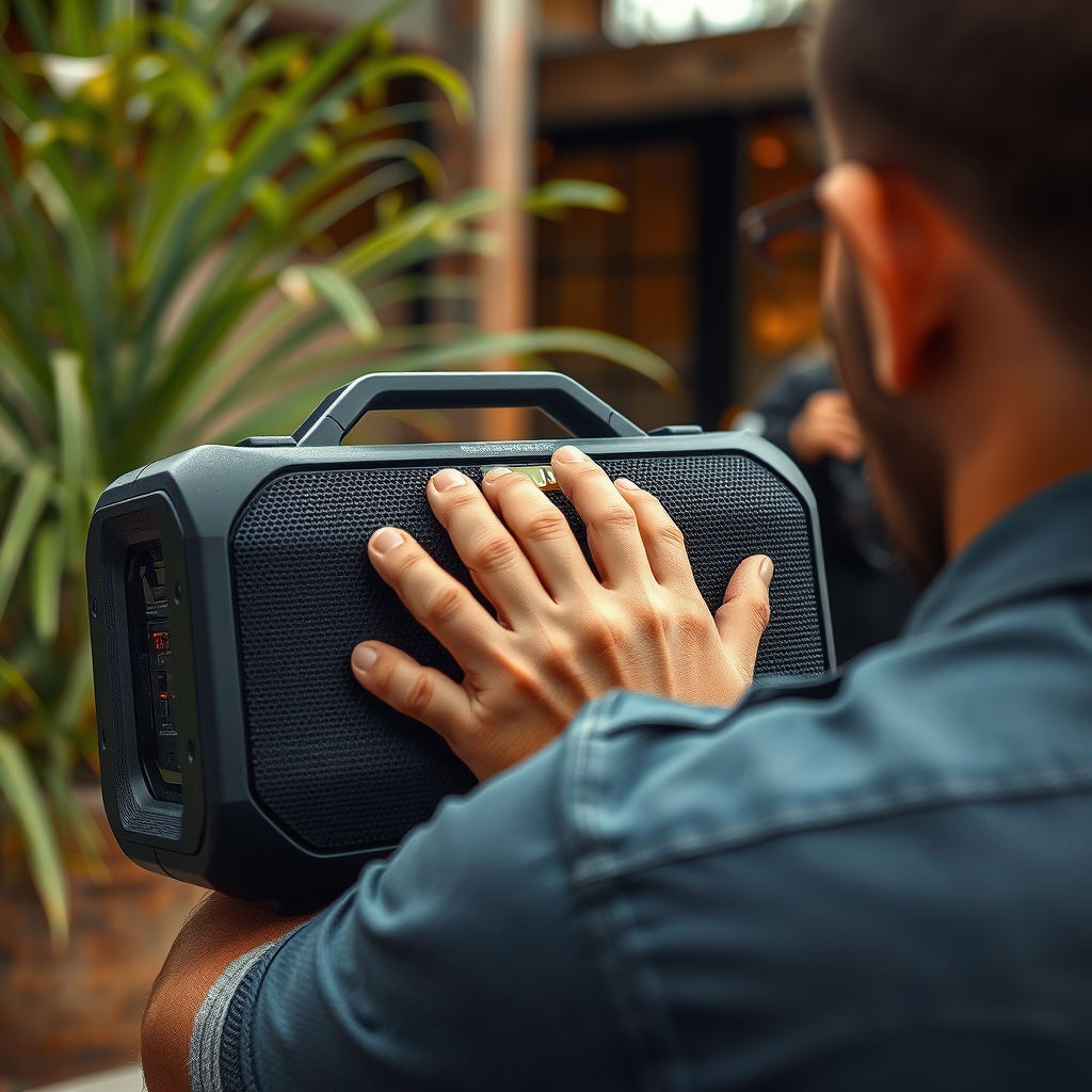 Design and Portability - jbl xtreme vs boombox