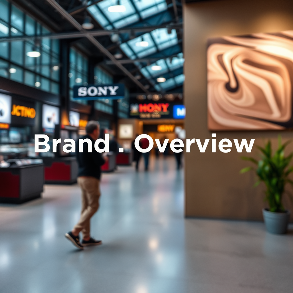 Brand Overview - sony vs jbl