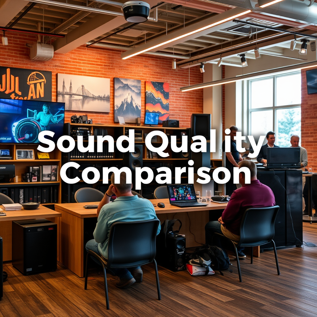 Sound Quality Comparison - t&g vs jbl