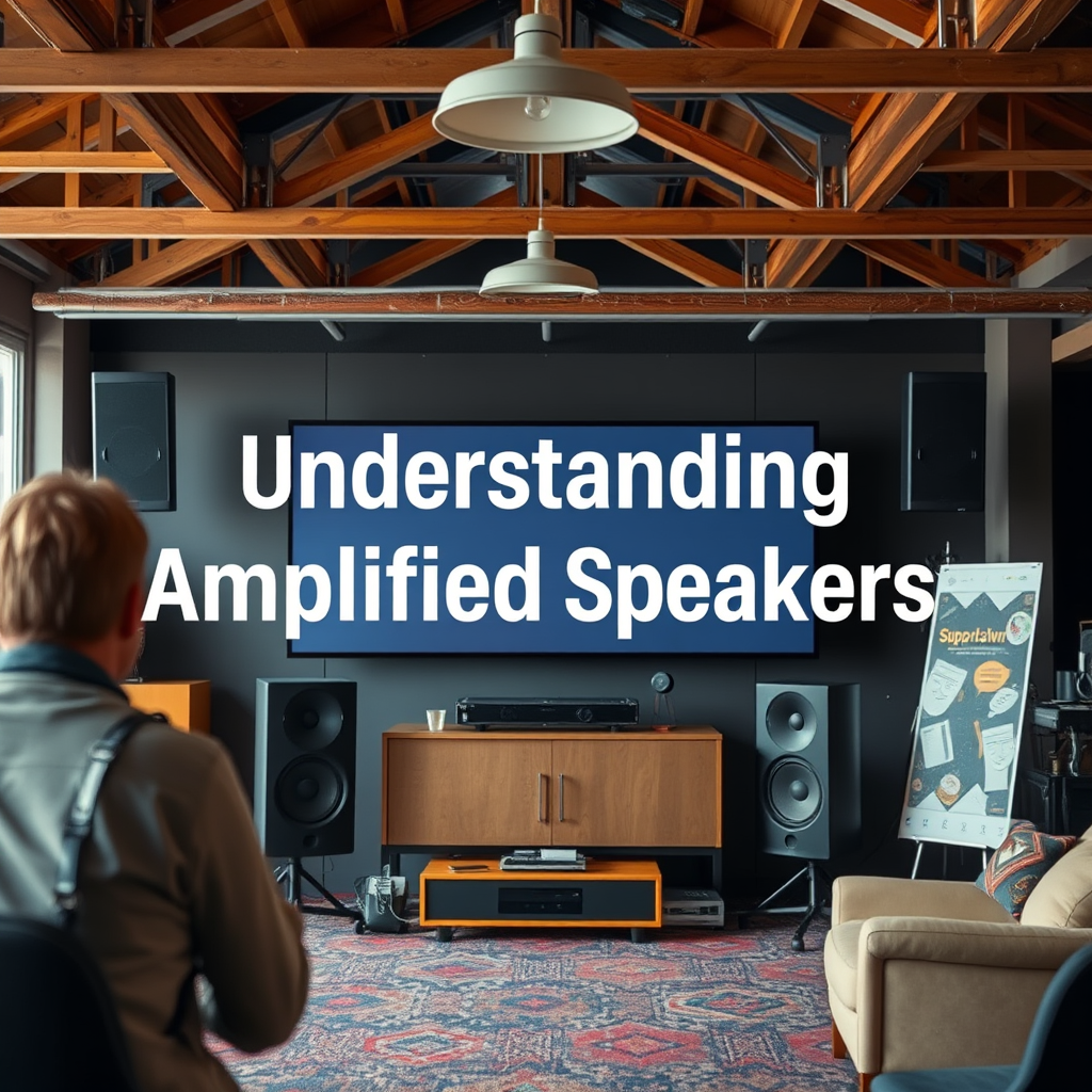 Understanding Amplified Speakers - what are amplified speakers