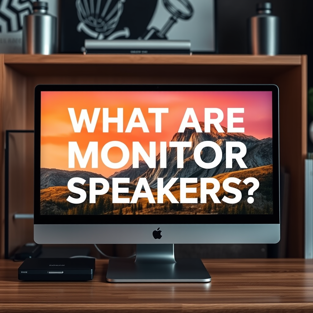 What Are Monitor Speakers? - what are monitor speakers