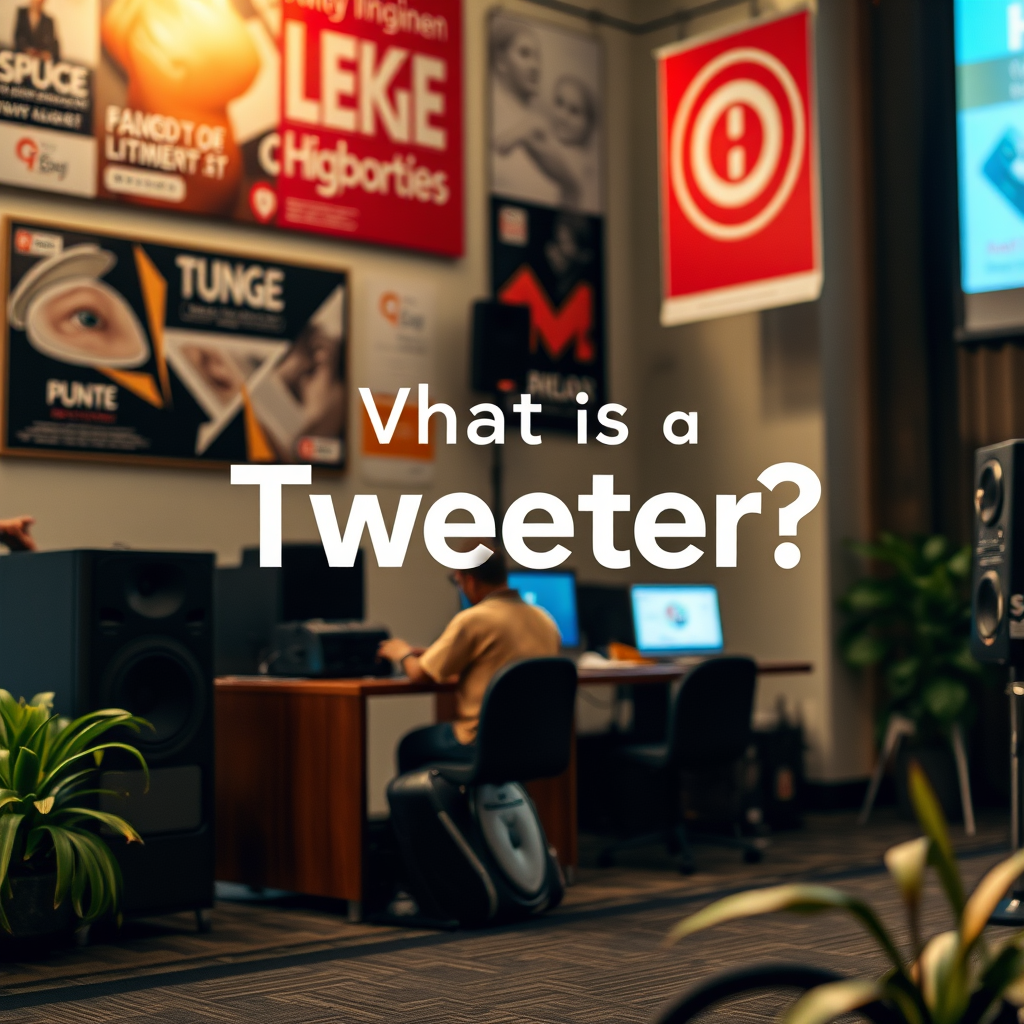 What is a Tweeter? - what are tweeters in speakers