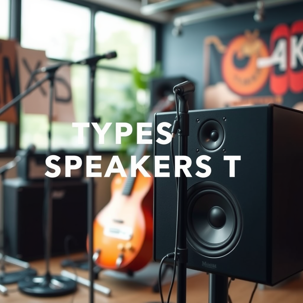Types of Speakers to Consider - what speakers to buy to blast neighbor with music