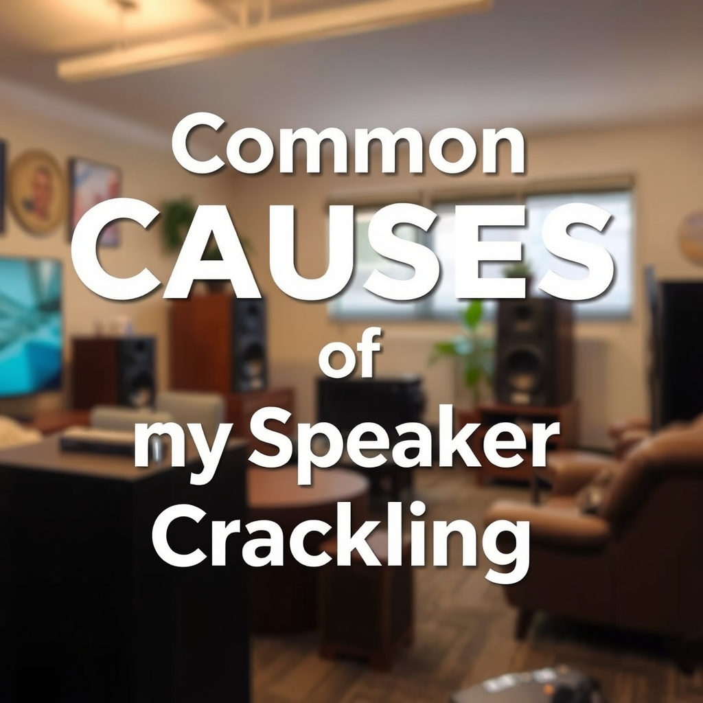 Common Causes of Speaker Crackling - why are my speakers crackling