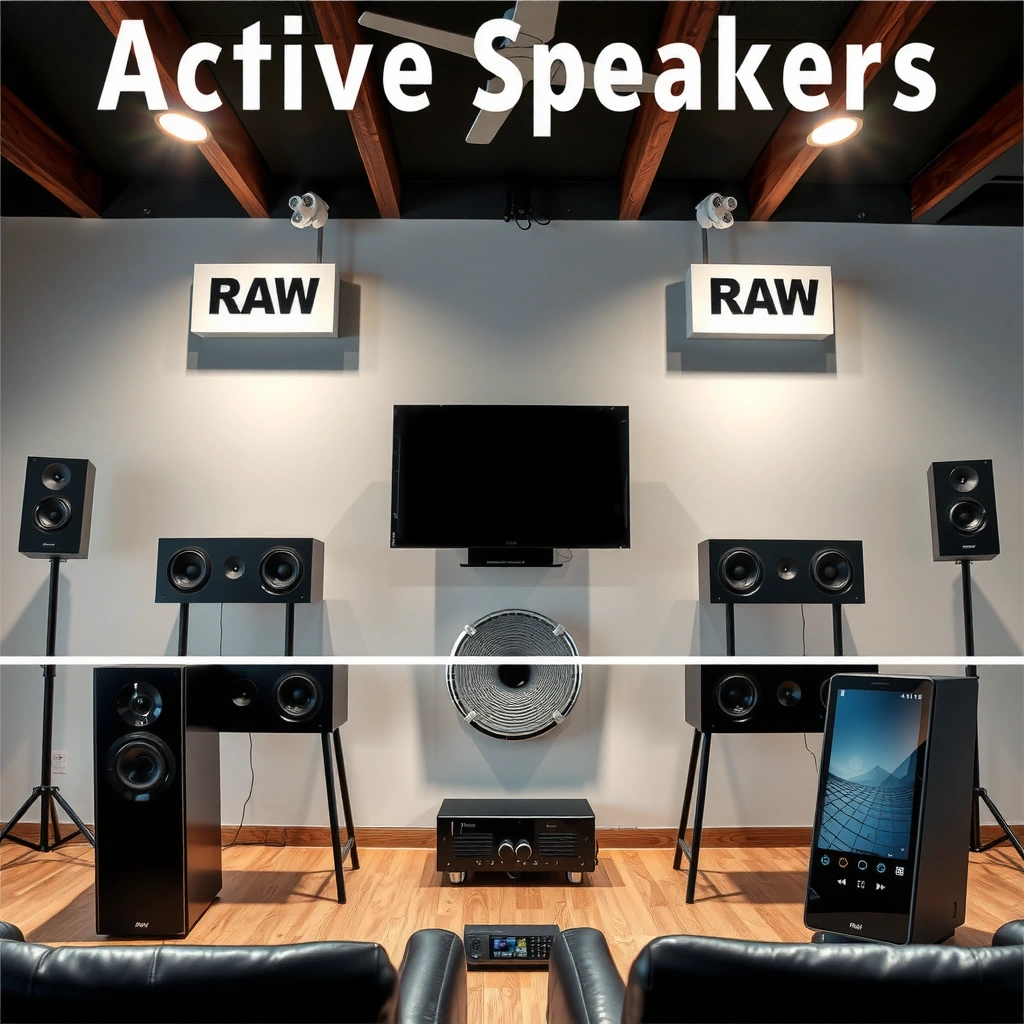 Active Speakers - active speakers vs passive speakers sound quality