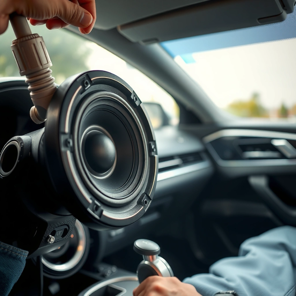 Audio Source - how to fix car speakers crackling