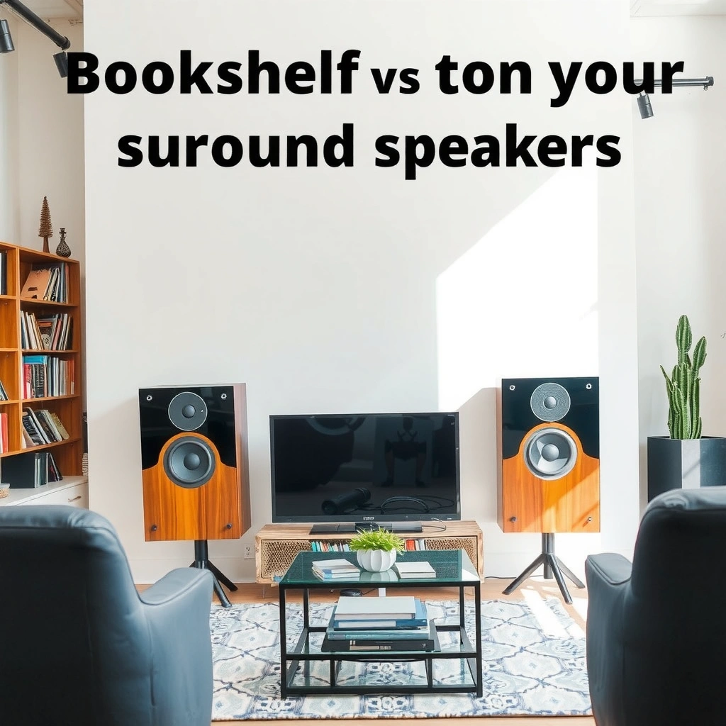 Bookshelf Speakers - bookshelf vs surround speakers