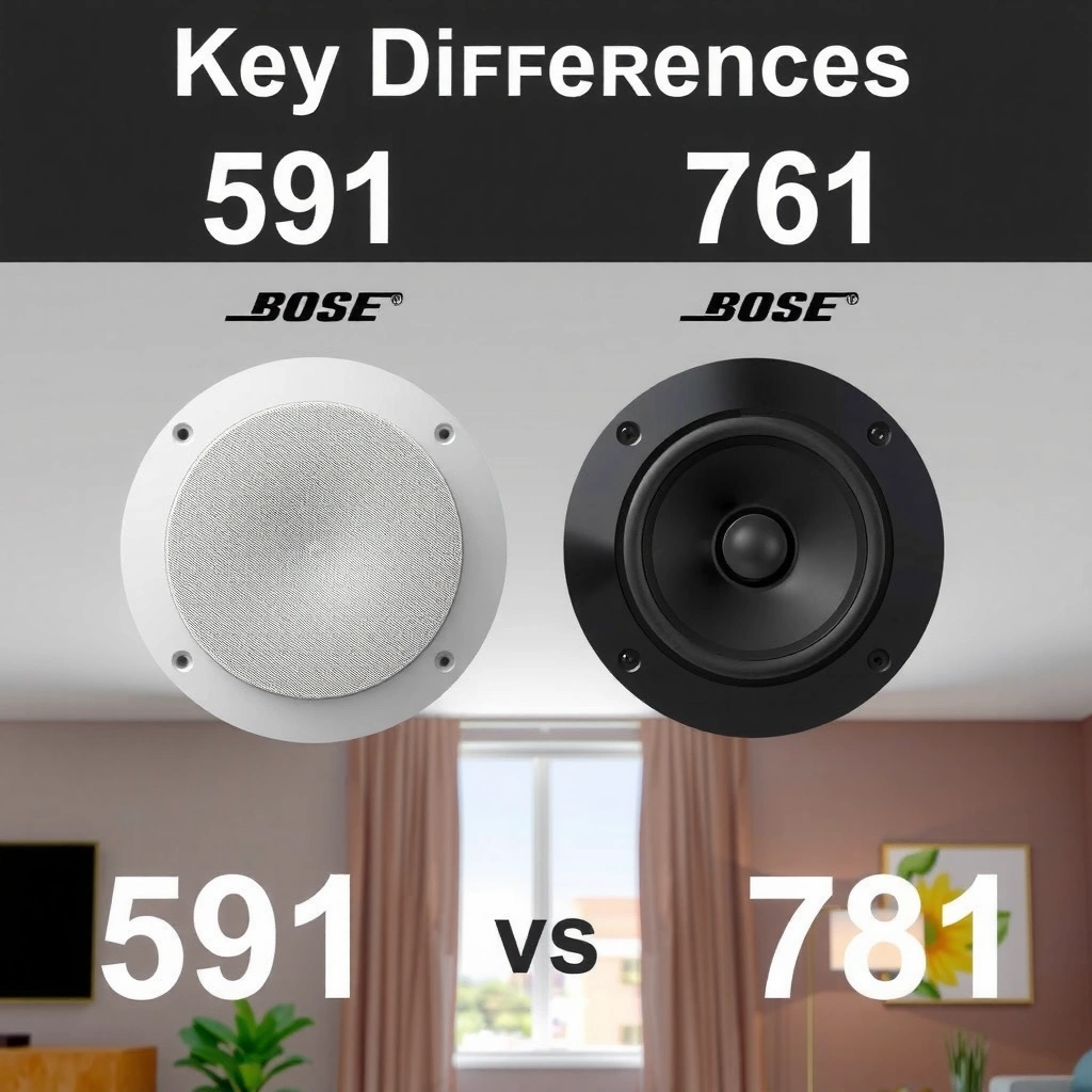Bose In-Ceiling 591 791 - bose in ceiling speakers 591 vs 791
