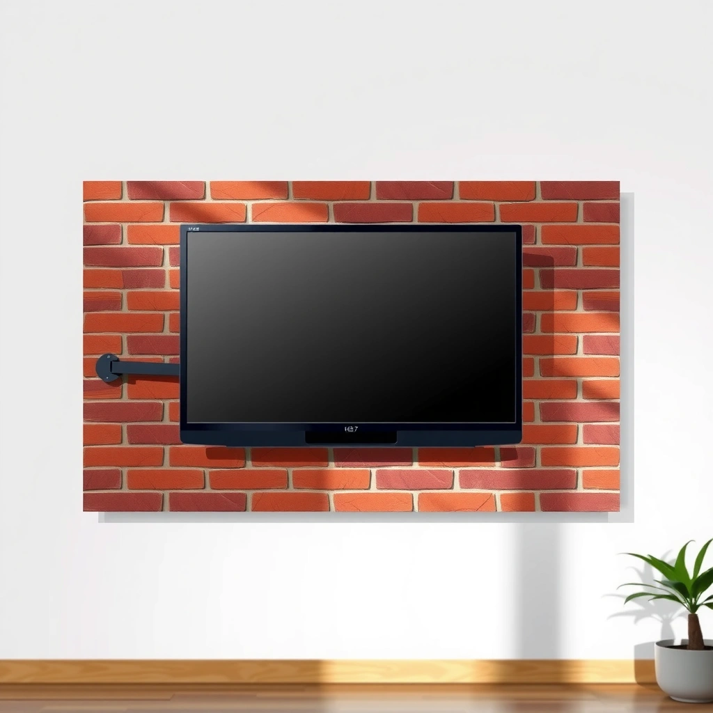 Brick Fireplace - can you mount a tv on brick fireplace