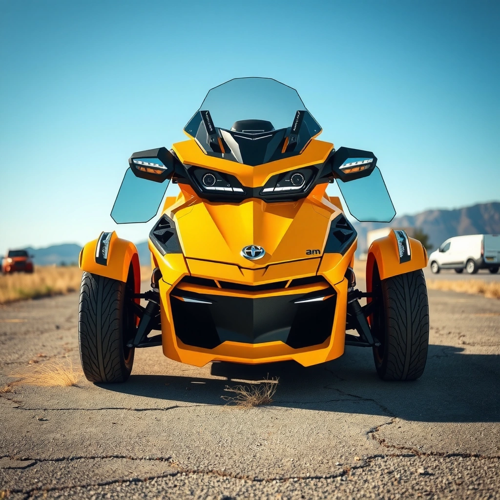 Can-Am Spyder - can am spyder with speakers