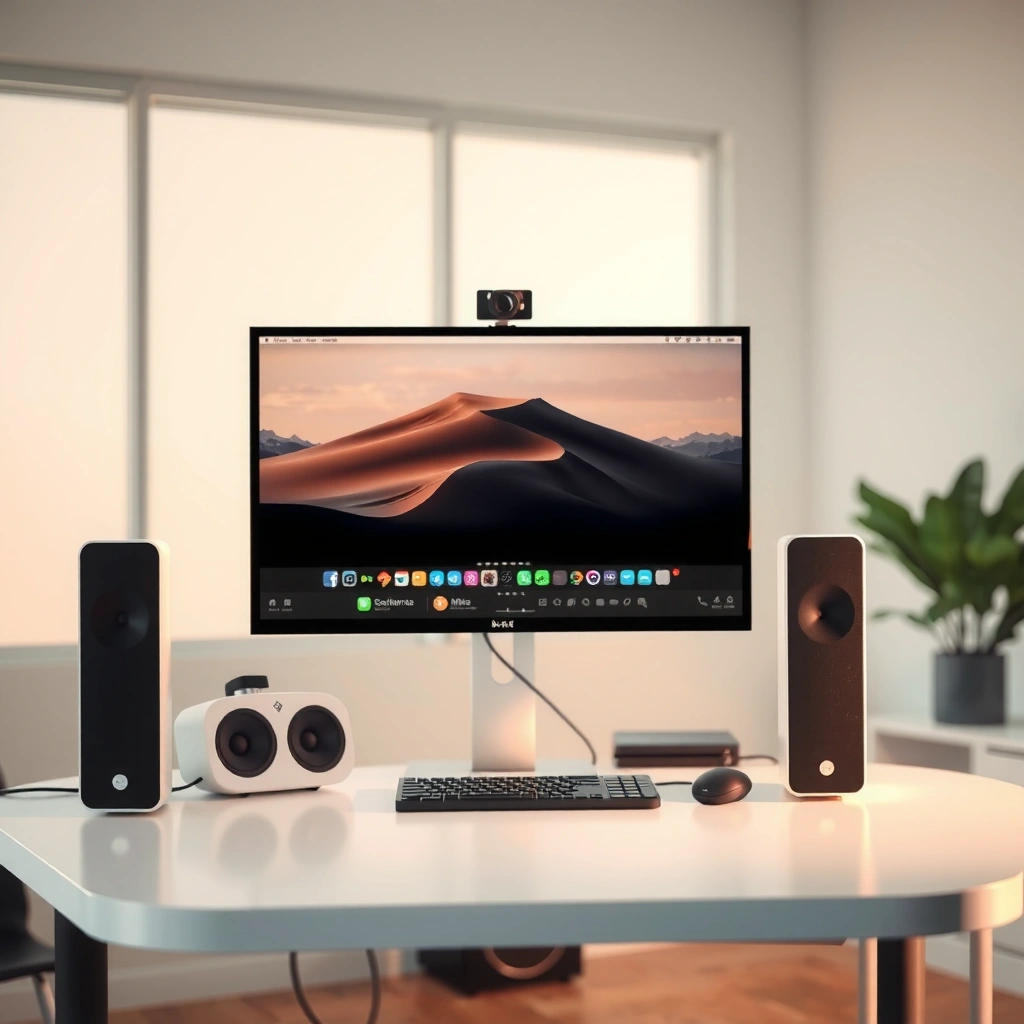 Connections - how to use monitor speakers