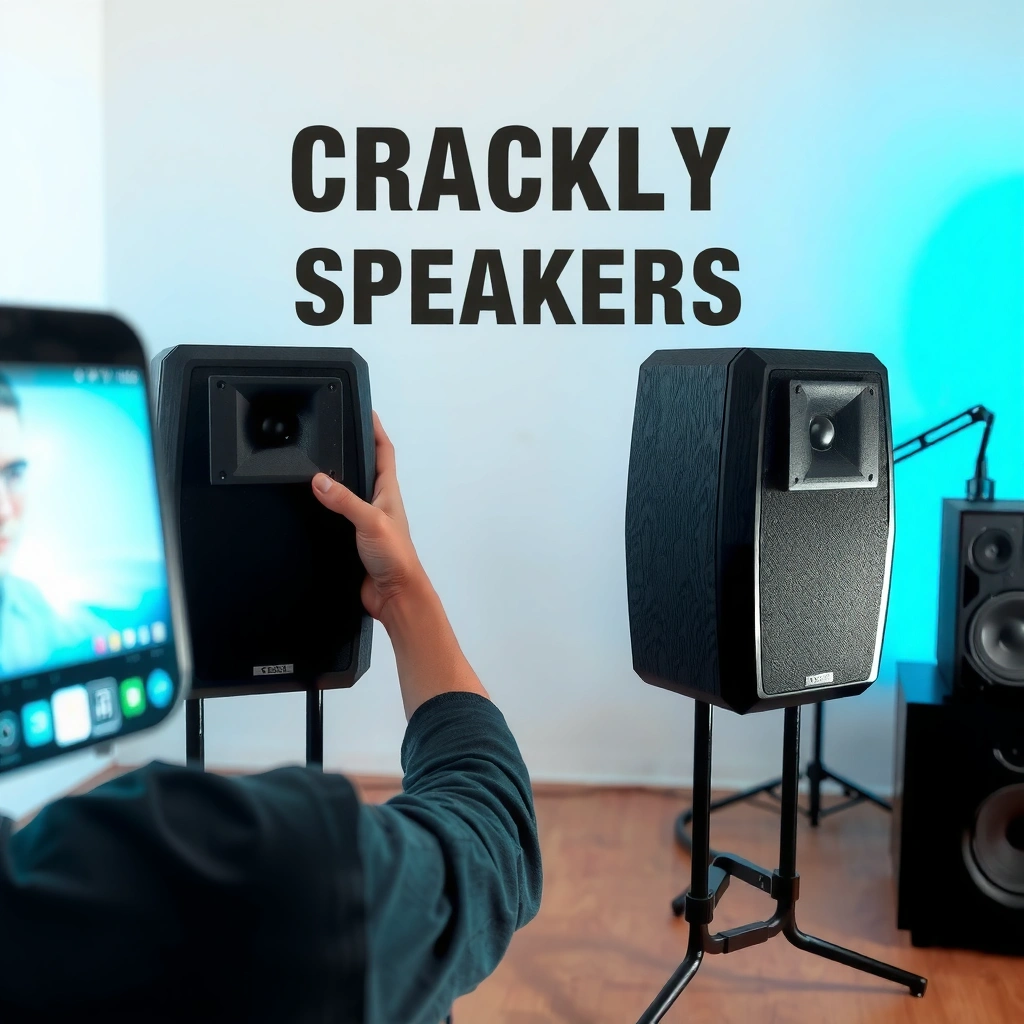 Connections and Cables - how to fix crackly speakers