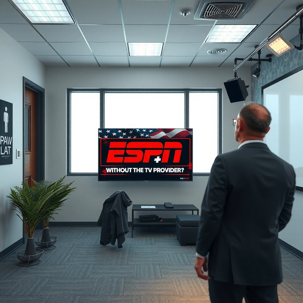ESPN - can i use espn+ without a tv provider