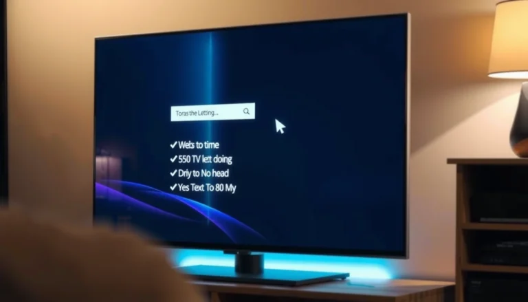 Can You Surf the Web on a Smart TV?