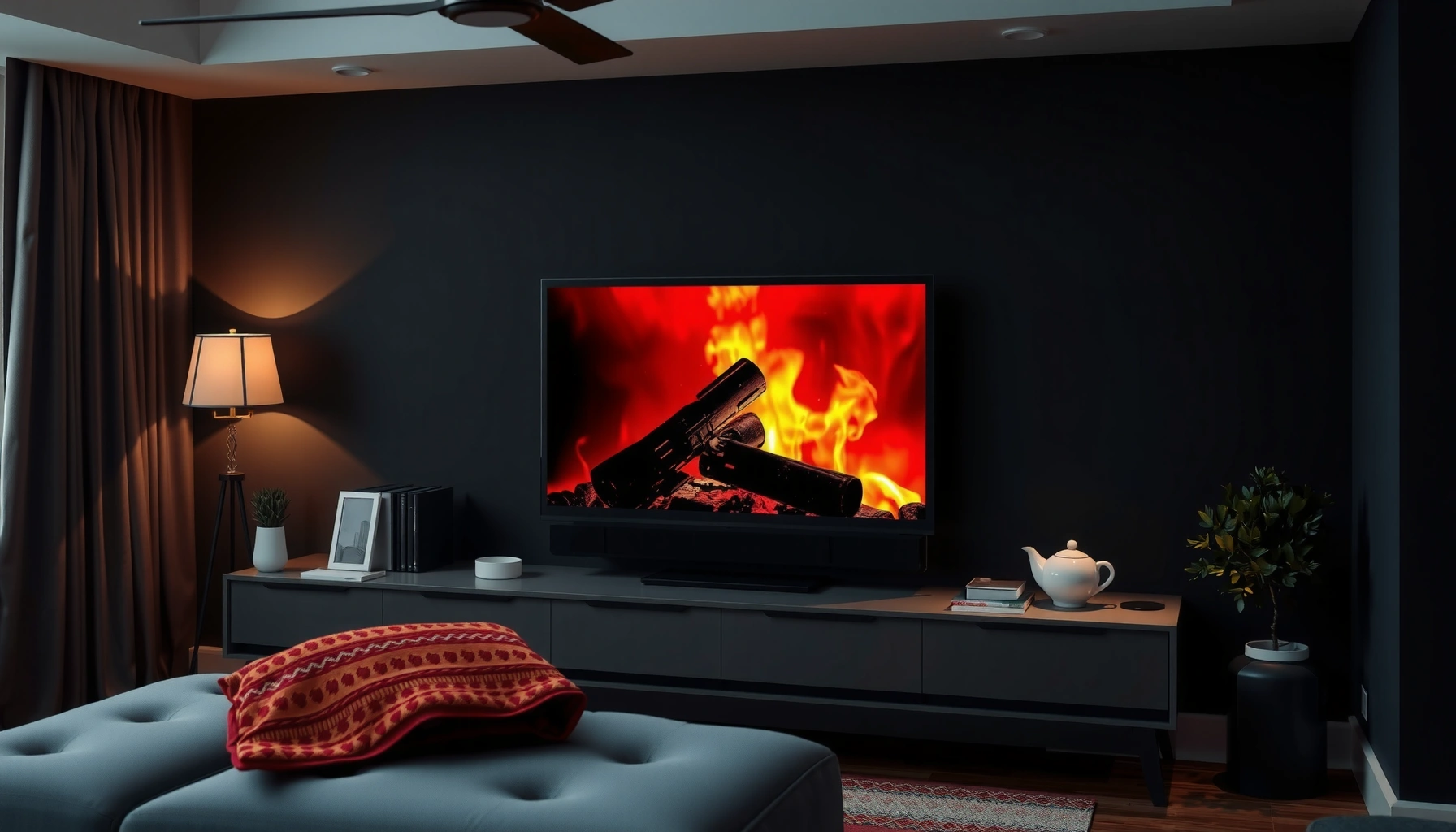 How Can I Get a Fireplace on My TV: Easy Options