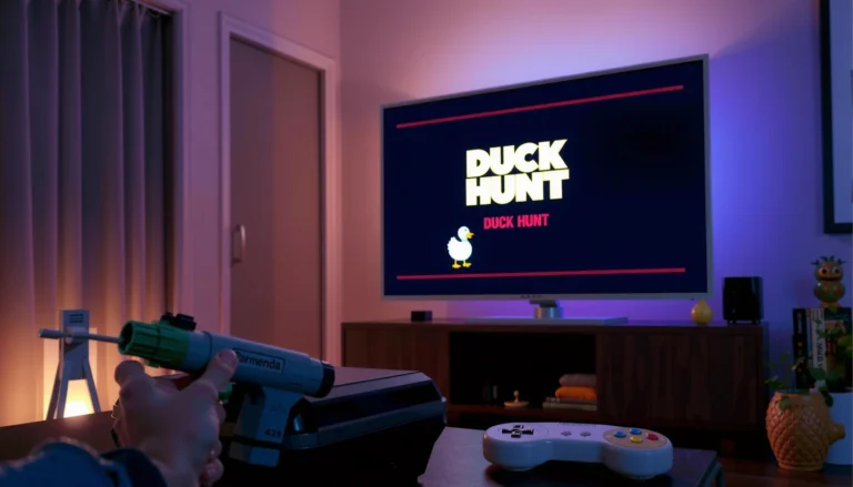 Can You Play Duck Hunt on a Flat Screen TV?