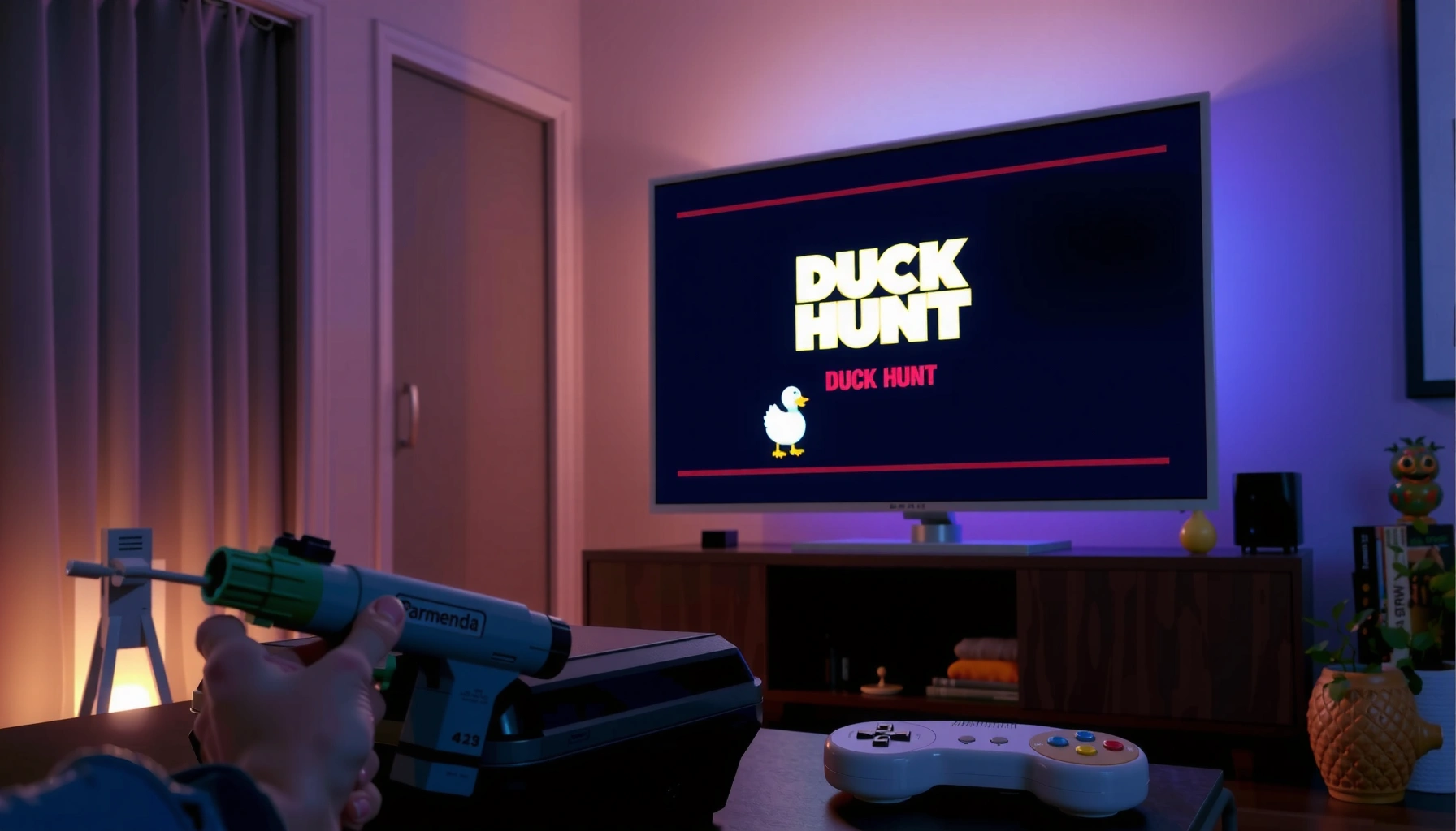 Can You Play Duck Hunt on a Flat Screen TV?