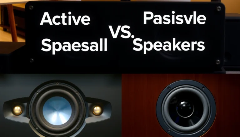 Active Speakers vs Passive Speakers: Sound Quality Compared