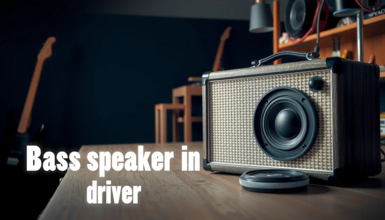 Bass Speakers vs Guitar Speakers: Key Differences Explained