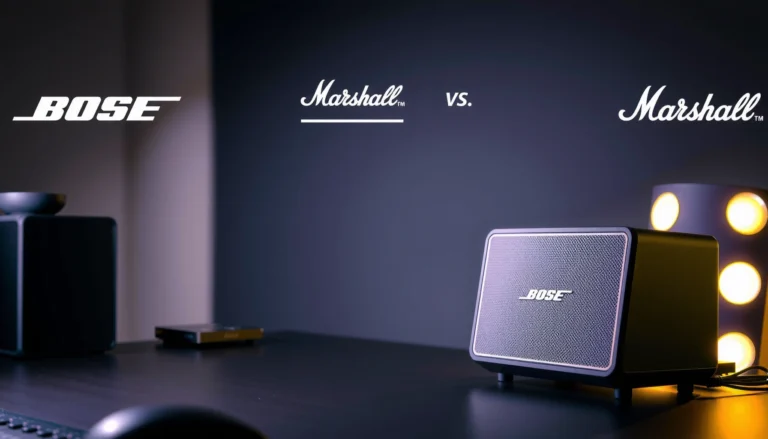 Bose Speakers vs Marshall: Which Sounds Better for You?