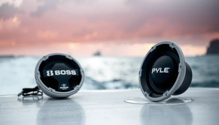Boss vs Pyle Marine Speakers: Which Sounds Better on the Water?