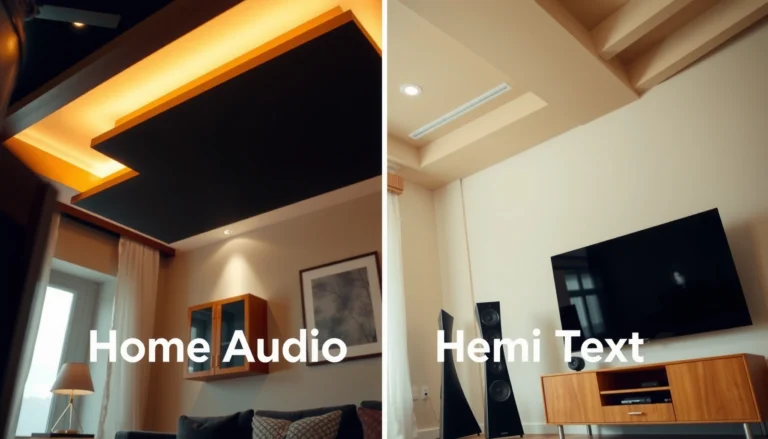 Ceiling Speakers vs Floor Standing: Which Sounds Better?