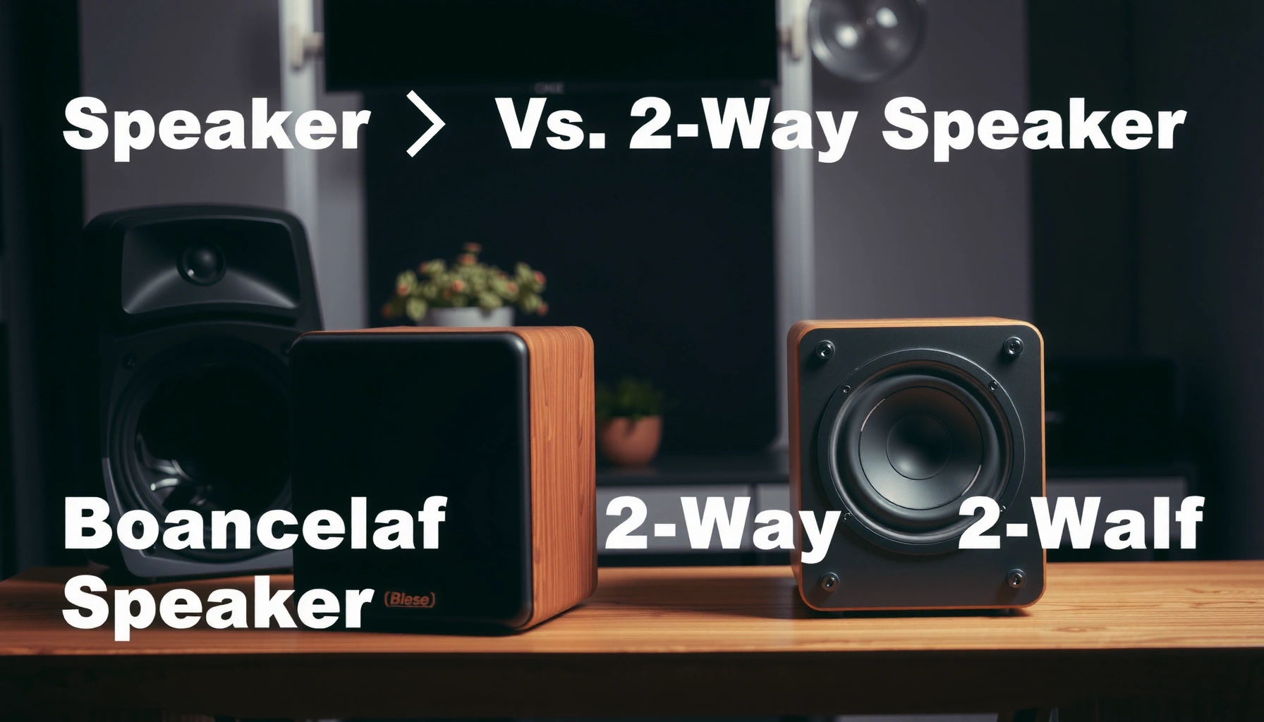 Coaxial vs 2 Way Speakers: Key Differences and How to Choose