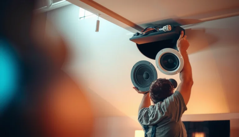 How to Install In-Ceiling Speakers: Step-by-Step Guide