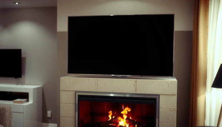 Can You Hang a TV Over a Gas Fireplace? Safety Tips